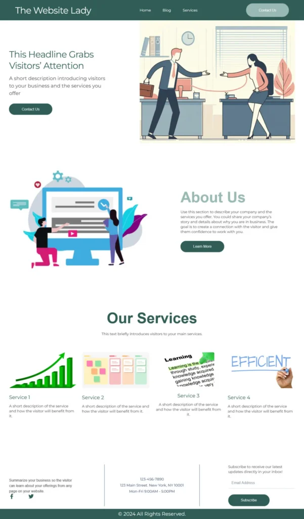 Elementor example
